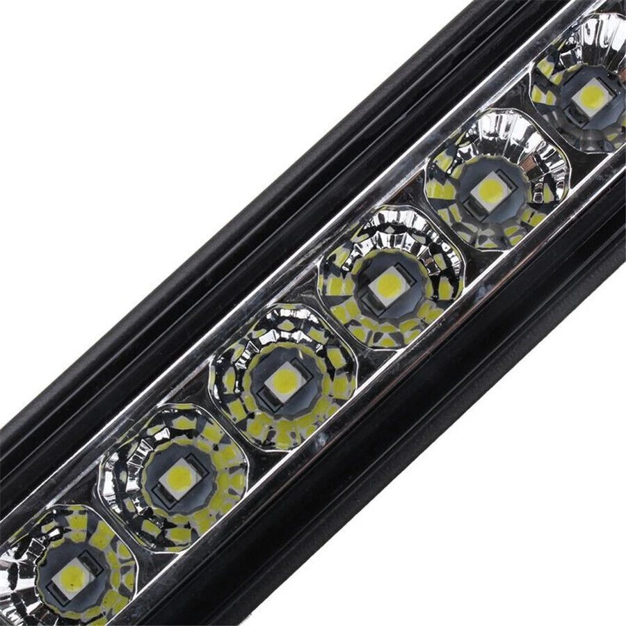 Ultra-slimline 15LED Car Truck Stop Tail Brake Identification Light Bar Yellow - Image 3 of 4