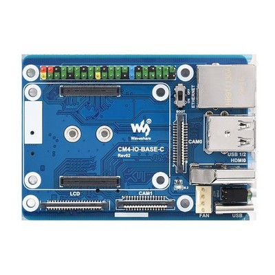 CM4-IO-BASE-C Erweiterungskarte für  CM4 Basic Erweiterungskarte Erweitert2307
