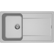 ELLECI LM240079 LAVELLO 86X50 1 VASCA + GOCCIOLATOIO REVERSIBILE GRANITEK NUVOLA