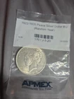 1923- 90% Silver Peace Dollar Bu