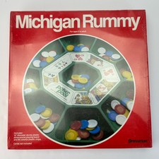 2016 Pressman Michigan Rummy Board Game Complete New Sealed