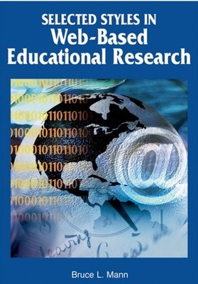 Mann - Selected Styles in Web-Based Educational Research - New hardbac - X555z