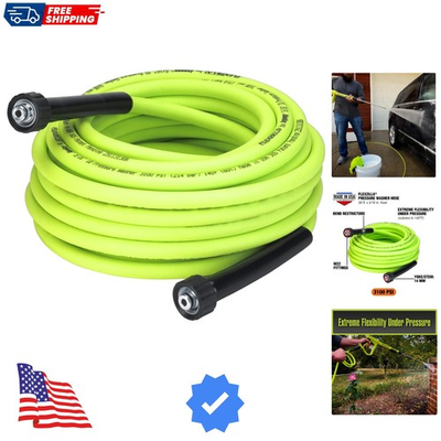#ad #ad Pressure Washer Hose 5 16quot; 50#x27; M22 3100PSI ZillaGreen HFZPW3550M E $102.39