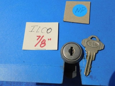 1950s 1960s Arcade Game Lock 5/8 inch Independent ILCO Lock with key NP 555