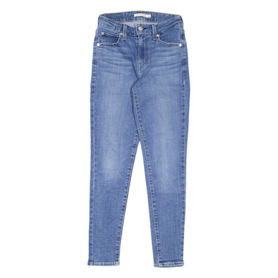 LEVI'S 721 High Rise Damenjeans Slim Skinny Stone Wash Blau W25 L28