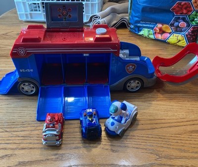 Paw Patrol Mission Cruiser Truck Bus RV Robo Dog Vehicle  Set