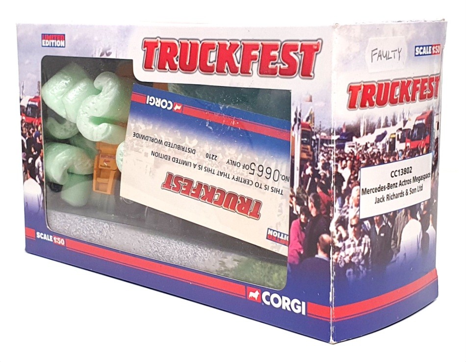 Corgi 1/50 Scale CC13802 - Mercedes Benz Actros Megaspace J