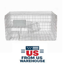 New Sparrow Bird Trap with Dual Chambers 8 12 16 Lightweight Live Catch