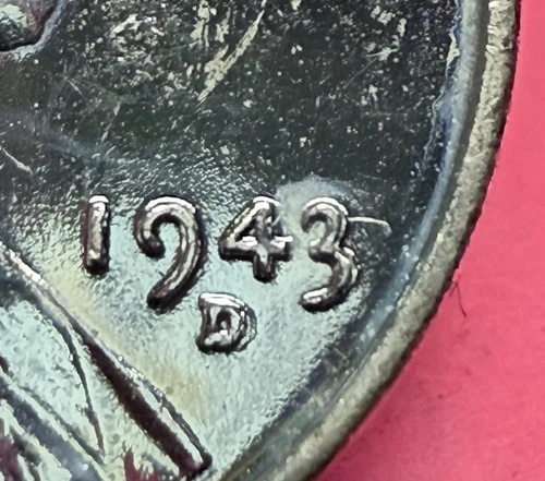 1943-D/D RPM Lincoln Steel Cent- Very Nice Variety collectible Coin uncirculated