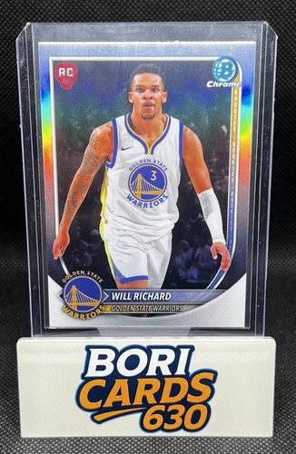Will Richard – 2025-26 Bowman Basketball · Base Card Rookie Red Rc Variation #BRR-37 Will Richard