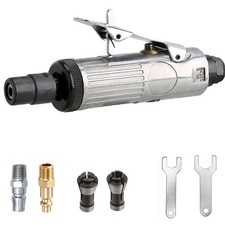 1/4 Inch Air Die Grinder, 25,000 RPM Free Speed,1/4 Inch 6MM and 1/8 Inch ...