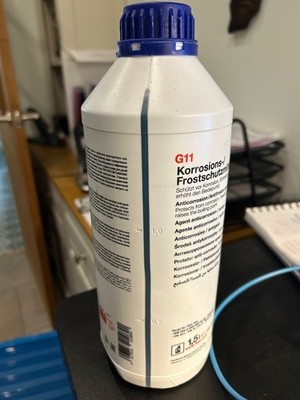 BNIB Blue Coolant Antifreeze Concentrate G11 1.5Ltr Fits Ford BMW Febi 01089
