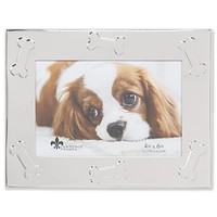 Lawrence Frames Bilderrahmen, Hundeknochen, Metall, 10 X 15 Cm, Silberfarben