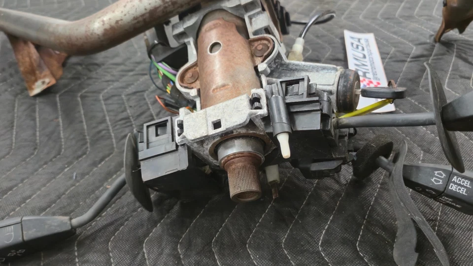 BMW E36 COLUMNA DE DIRECCIÓN INCLINABLE AJUSTABLE VERTICALMENTE RETIRADA DE 1993 325is Foto 4 de 4