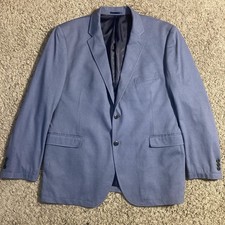 Johnston  Murphy Blazer Men XL Blue XC4 Extreme Comfort Lightweight Jacket