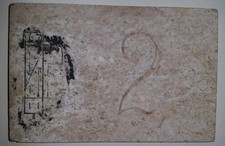 numero civico 2 fascista P.N.F. rarissimo 