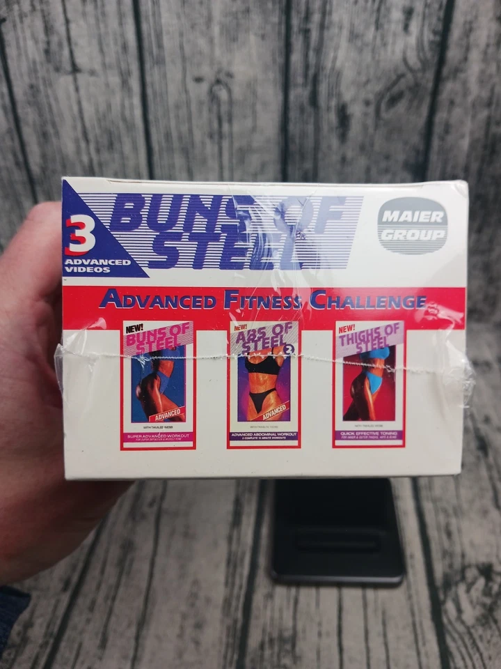 Buns of Steel: Advanced Fitness Challenge (VHS) Buns, Thighs & Abs - Brand New  - Image 2 of 4