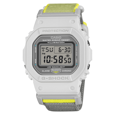 DW-5600MNC-7A8JF Casio G-SHOCK Watch NEW CLOTH BAND SERIES FIDLOCK