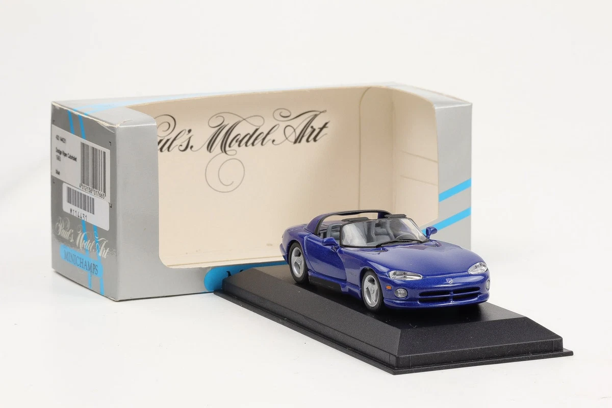 MINICHAMPS CHRYSLER VIPER GTS-R 1/43 N°57 LeMans 2001 Vb3