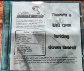 Sega Bass Fishing [First Edition] SEGA Dreamcast