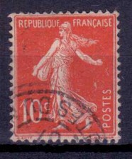 1906 FRANCE Timbre Y & T N° 135 Oblitéré