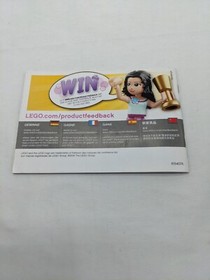 Lego Friends Olivia's Exploration Car Instruction Manual Only 41116