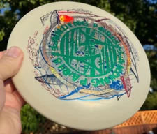 GLOW Disc Golf Innova New DX Roc (Mako/Zen Multi-Stamp) Rainbow 176G  #1663