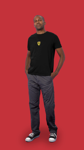 Scuderia 44 T-SHIRT | FERRARI | FORMULA 1 LEWIS HAMILTON - Video 1 of 1