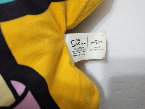 The Simpsons Kristy The Clown Pillow Universal Studios Plush 20”x17” Stuffed Toy - Picture 4 of 14