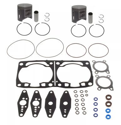 Arctic Cat 6000 C-TEC2 600 SPI Pistons Top End Gasket Kit Std ZR XF M 2014-2023