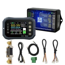 Battery Tester 100V 400A Coulometer Coulomb Meter Battery Capacity Indicator