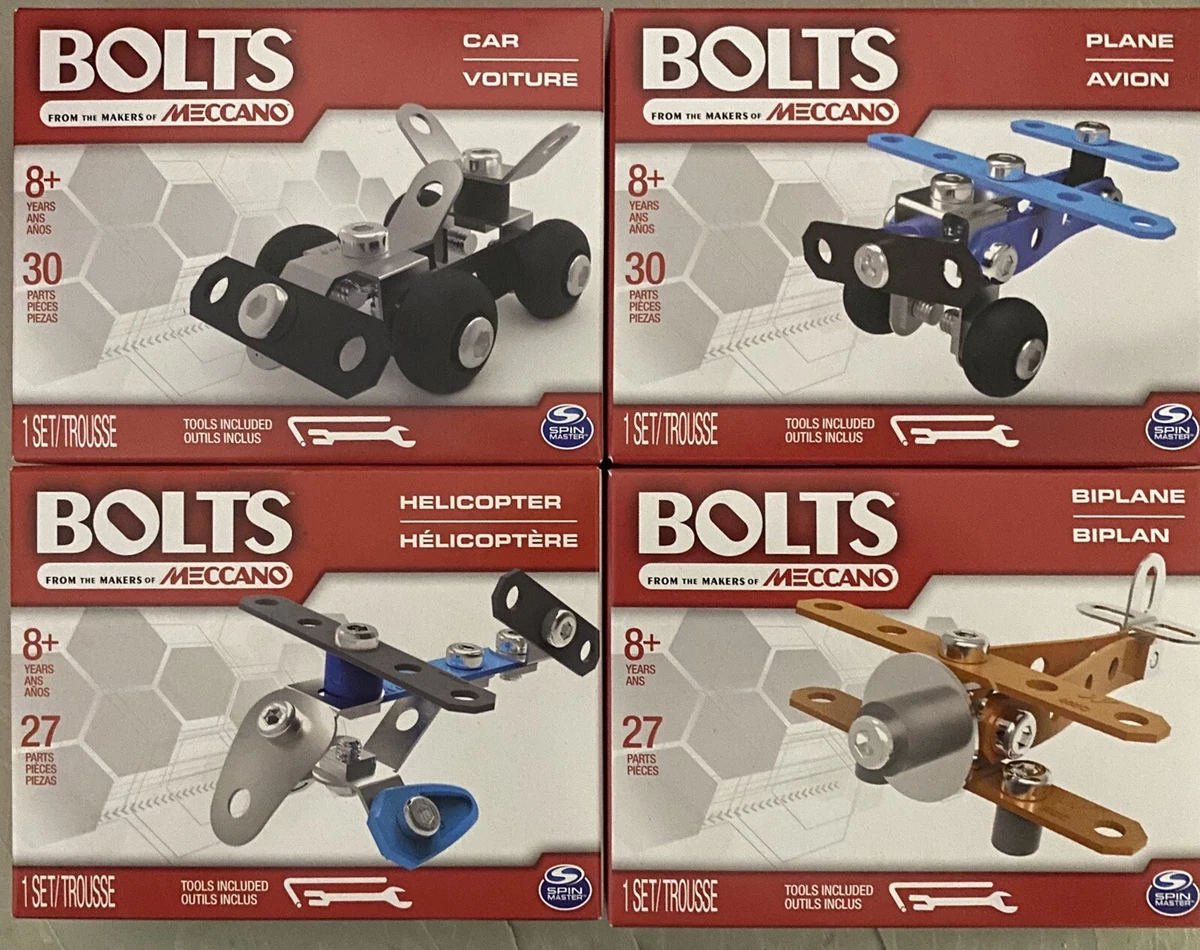 Bolts from the cheap makers of meccano