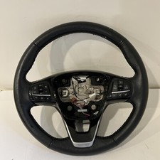2021 FORD ESCAPE HEATED STEERING WHEEL LEATHER BLACK OEM