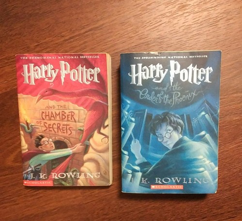 HARRY POTTER J.K. ROWLING SOFT COVER & HARD COVER BOOK - SELECT YOUR TITLE - Foto 11 di 12