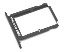 OEM XIAOMI MI MIX 2S M1803D5XA REPLACEMENT BLACK DUAL SIM CARD HOLDER TRAY