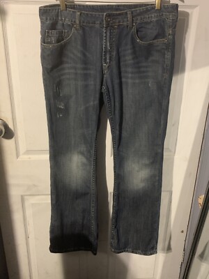 Buffalo David Bitton Size 34 mens denim blue jeans 17311 100