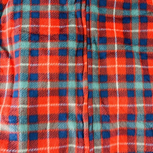 Max & Olivia Kids Unisex Plaid Hooded Christmas Bear Hood Zip Pajama PJ Size L - Picture 4 of 12