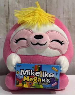 Snackles Pink Susie Sloth Mike and Ike 5  Plush Stuffed Animal ZURU Mini Brand