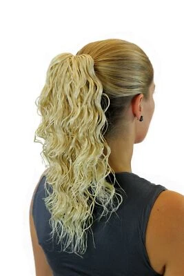Postiche / Tresse Ondulé 40 CM Pince Papillon, Mélange de Blonds JL-4005-24BT613 - Photo 1/3