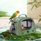 with Tray Parrot Carrier Bag Breathable Pet Handbag Bird Backpack Pet Supplies