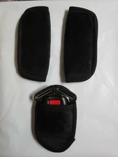 Black Red Blue Cushion Pads Buckle Chest Clip for Baby Car Seat CYBEX