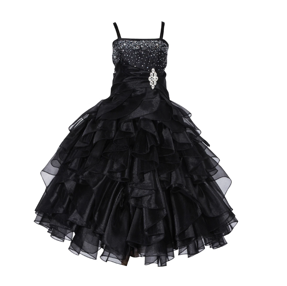 Ball Black Dress Formal Wear for Girls for sale | eBay