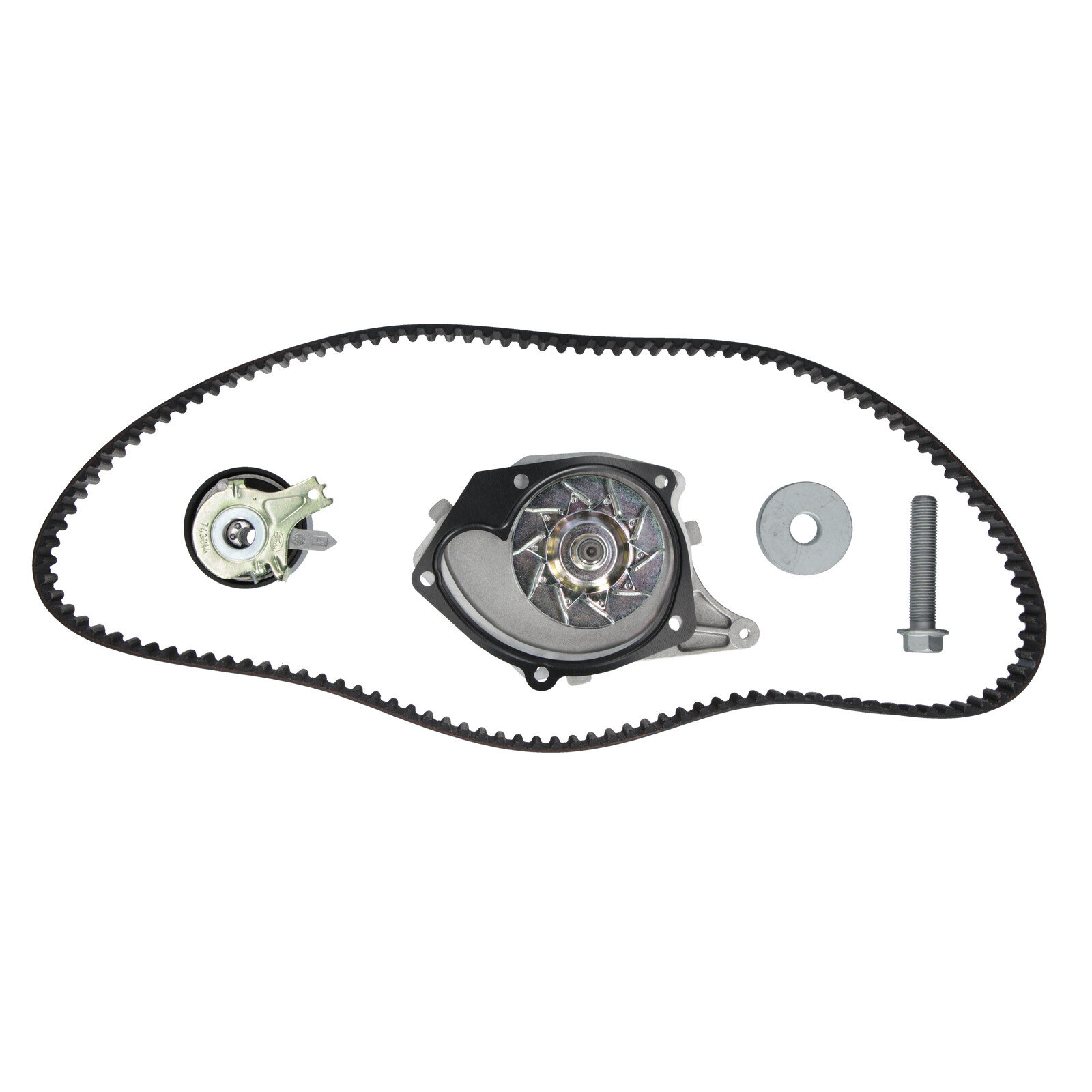 Pompe à eau et kit distribution 1.5 dCi haute performance Mégane 2 et Clio 2