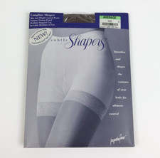 Vintage Jacqueline Ferrar Subtle Shapers Longline Shaper Pantyhose Taupe Average