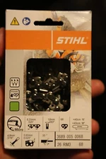 STIHL 18 inch MS250 MS251 Factory Original Replacement Chain 68d .325 Pitch .063