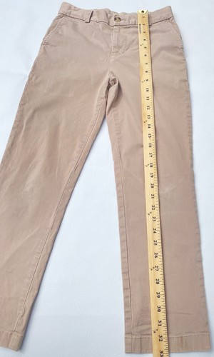 Vineyard Vines Boys Size 4 Chino Khaki Pants Adjustable Waist - Picture 3 of 10