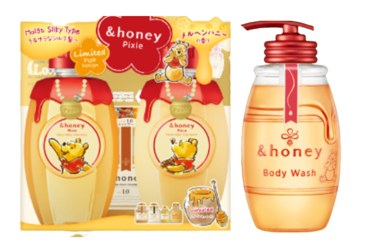 シャンプー pooh &Honey Pixie Disney Collaboration Limited Pooh Shampoo Treatment