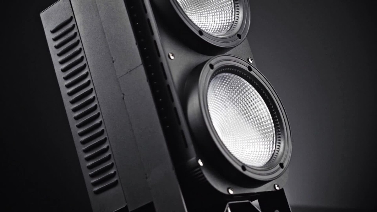 4Pack 200W COB LED Par Light DMX Stage DJ Audience Blinder Light