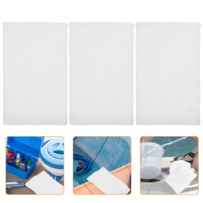 10Pcs Skimmer Basket for Inground Pool Pump Sock Swimming Filter Clean