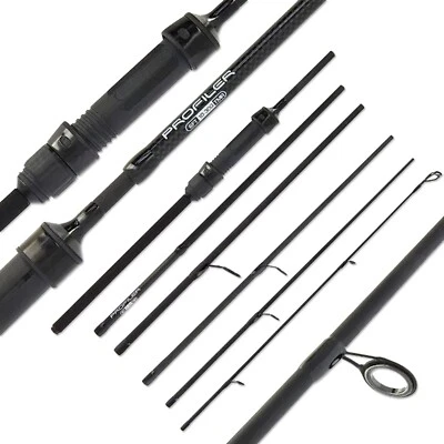 NGT Profiler Travelmaster 6ft Compact Reiserute 6tlg Carbon Meeres- & Friedfischangeln - Bild 1 von 4